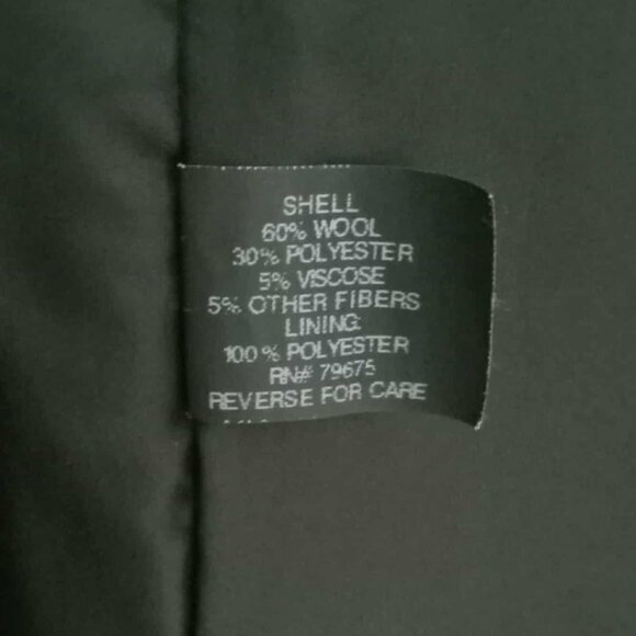 Michael Kors Wool Blend Double Breasted Peacoat - Picture 8 of 10